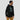 Model wearing the black XRP No Limits Hoodie, showing the relaxed unisex fit