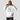 Model wearing the white XRP No Limits White Hoodie, showing the relaxed unisex fit