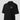 XRP blockchain tee — XRP Polo Shirt Minimal - Black Crypto Polo for Tra, back view showing construction