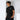 XRP Polo Shirt Minimal - Black Crypto Polo for Tra XRP tshirt — lifestyle wear shot showing street style