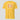 Bitcoin blockchain tee — Yellow Bitcoin Catalonia, front view on model showing fit