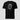 Bitcoin blockchain tee — You Can’t Print Me Bitcoin, front view on model showing fit